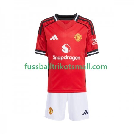 Fußballtrikots Manchester United Kinder 2025-2026 Kurzarm Heimtrikotsatz kaufen Fußballtrikots Manchester United Kinder 2025-2026 Kurzarm Heimtrikotsatz kaufen
